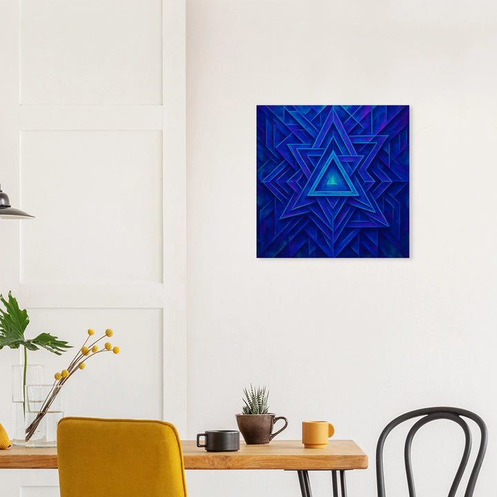 Frosty Gate – Das Tor zur stillen Tiefe - Simpls space print-Print Material