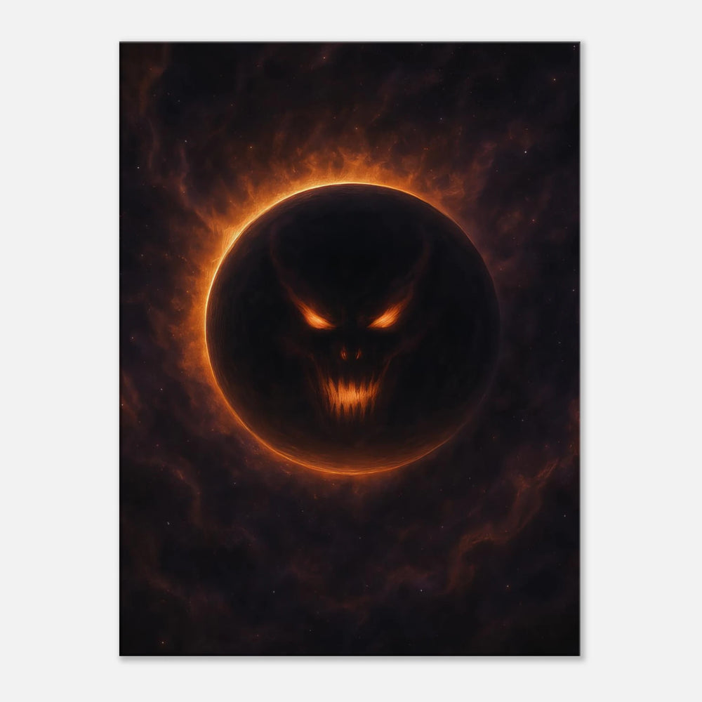 Phantom Eclipse - Halloween - Simpls space print - Print Material