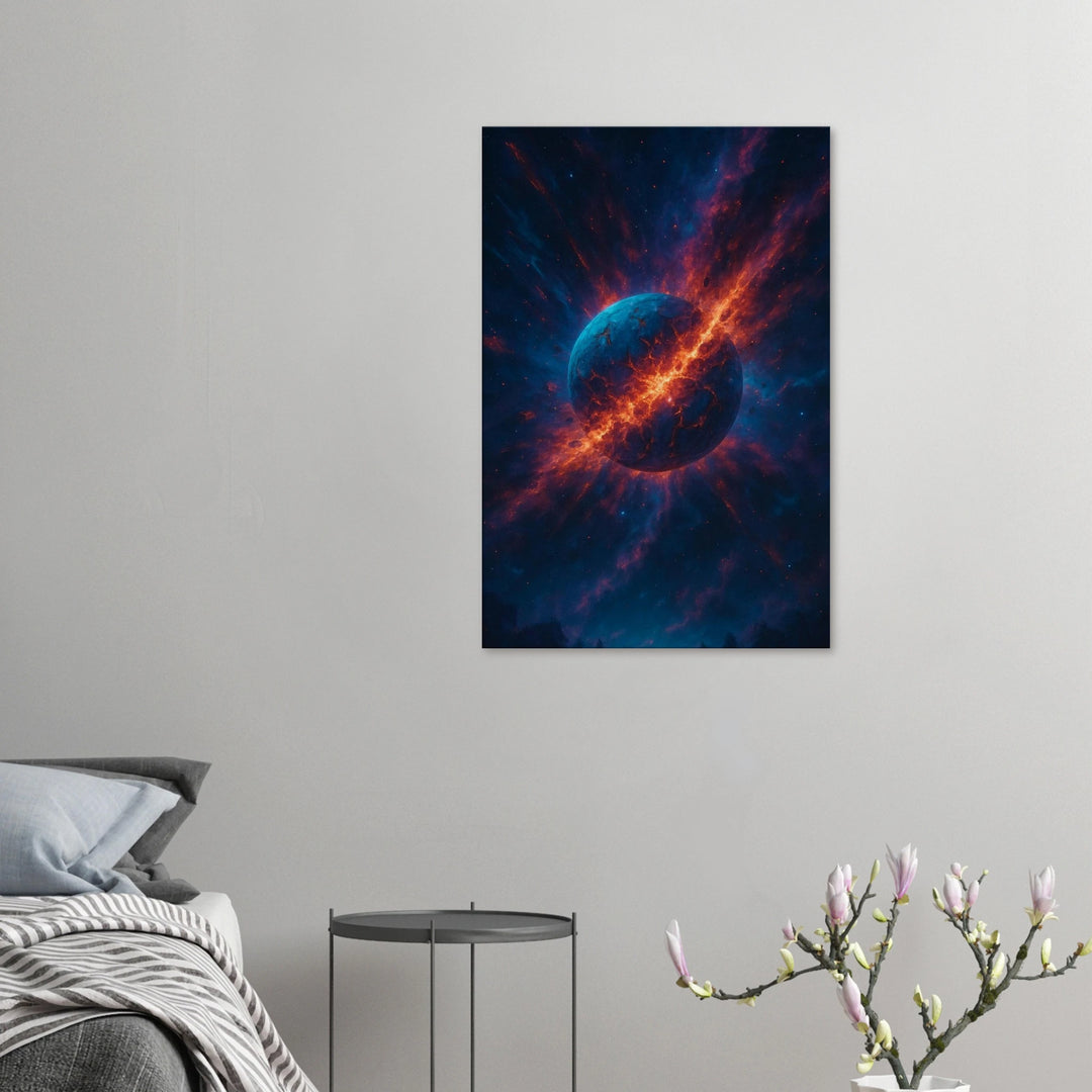 Zero Point - Leinwand - Simpls space print - Print Material