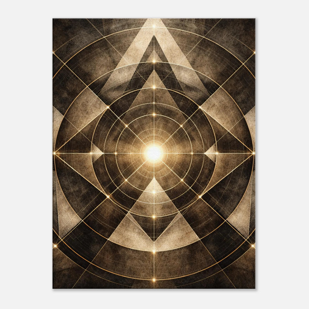 Calculated Stillness – Die Geometrie der inneren Ruhe - Simpls space print-Print Material
