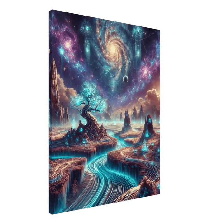 Other World - Simpls space print - Print Material