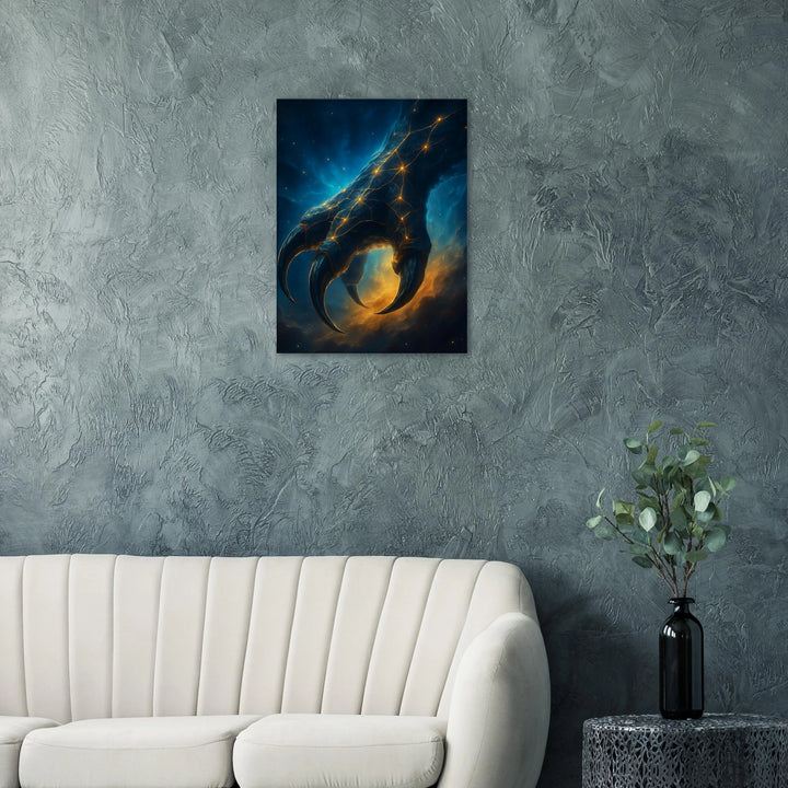 Celestial Claw – Die Kraft der Sterne in ihrer wildesten Form - Simpls space print-Print Material