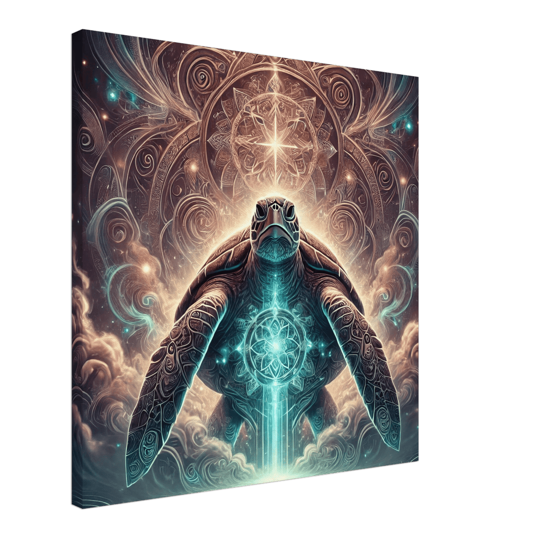 Totem - Schildkröte - Simpls space print - Print Material