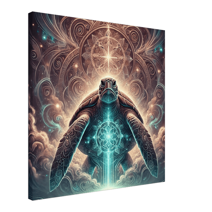 Totem - Schildkröte - Simpls space print - Print Material