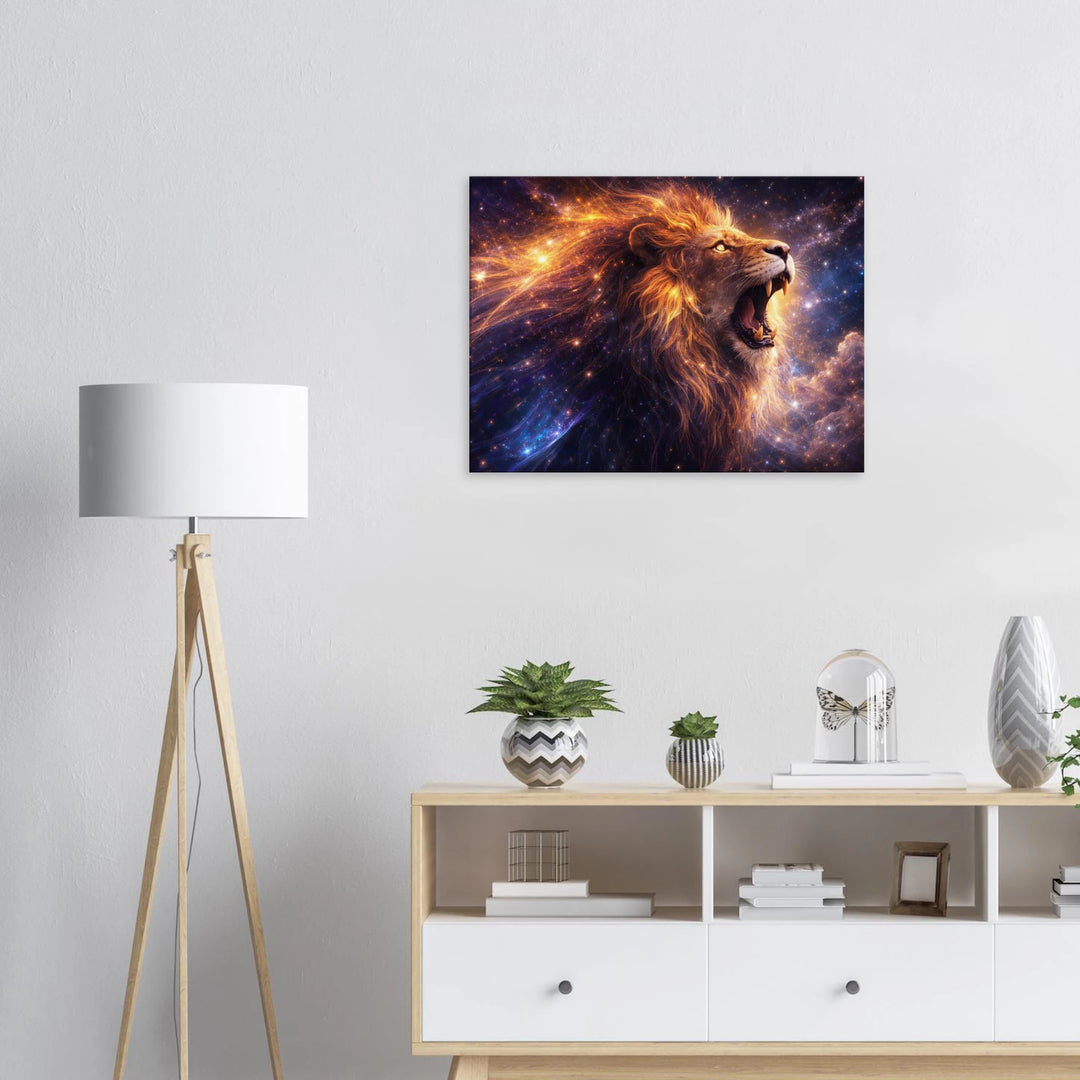 Galactic Roar – Die Stimme deiner kosmischen Kraft - Simpls space print-Print Material
