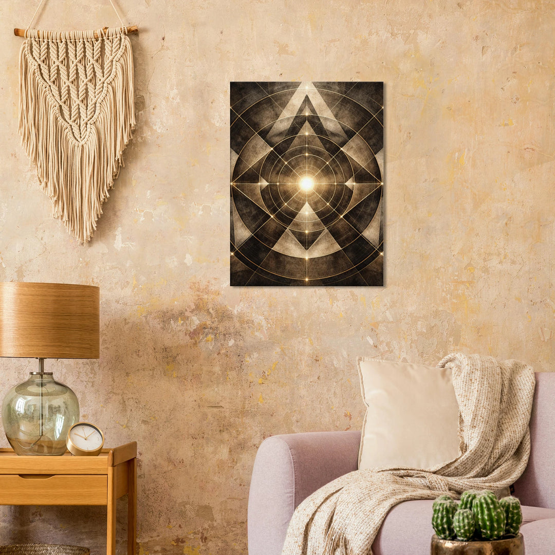 Calculated Stillness – Die Geometrie der inneren Ruhe - Simpls space print-Print Material