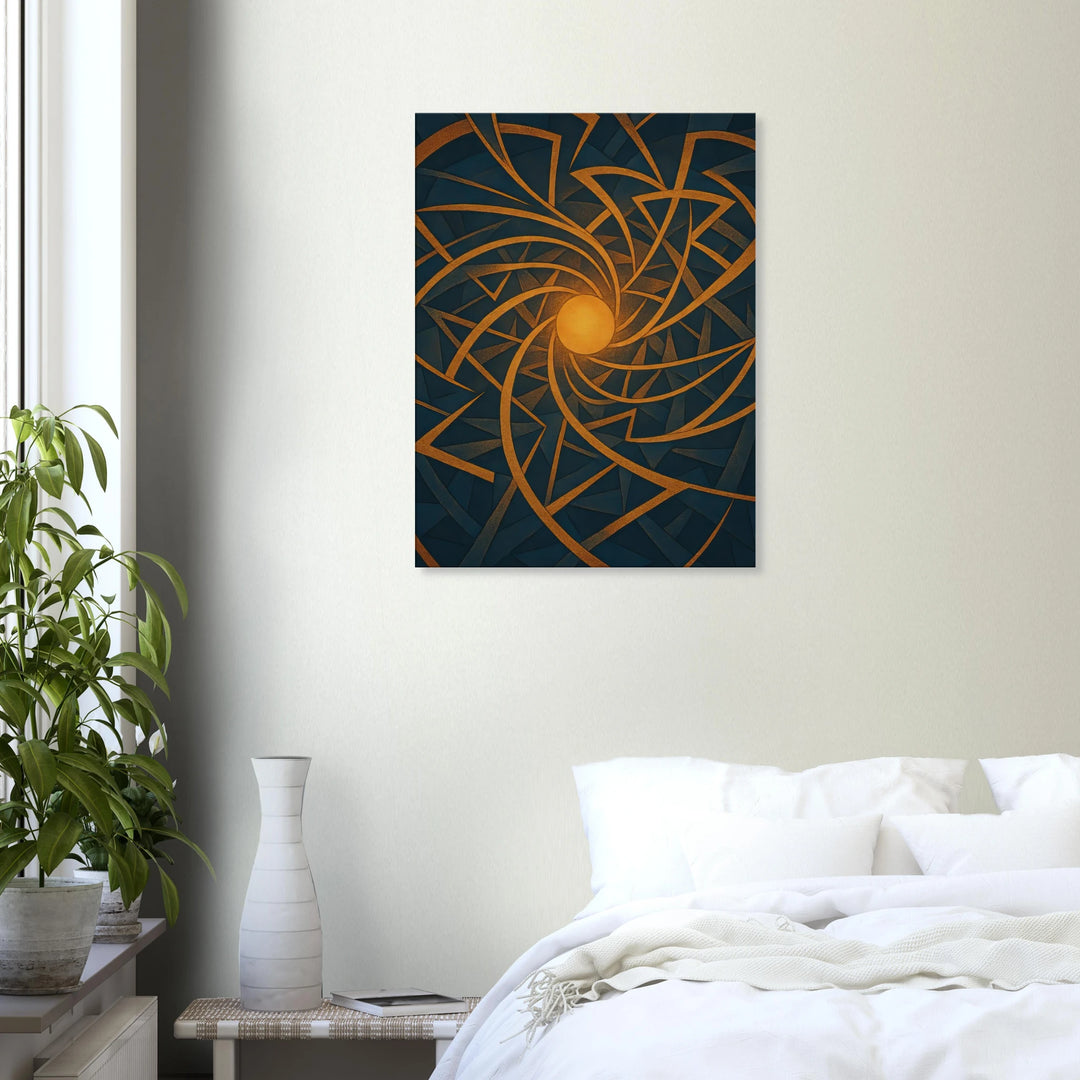 Astral Angles – Wenn das Universum in Geometrie träumt - Simpls space print-Print Material