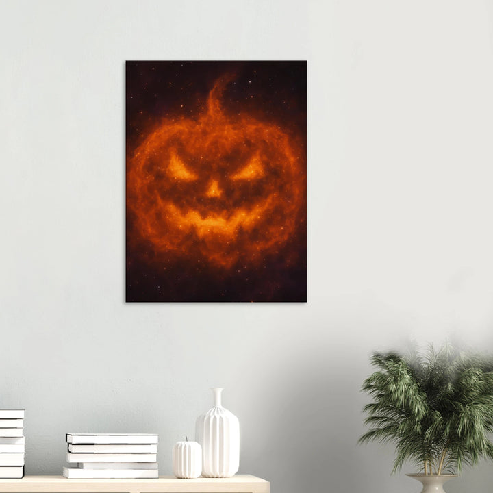 Pumpkin Nebula - Halloween - Simpls space print - Print Material