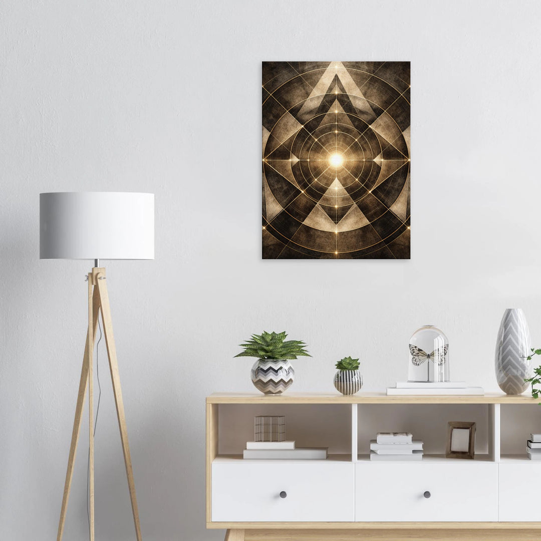 Calculated Stillness – Die Geometrie der inneren Ruhe - Simpls space print-Print Material