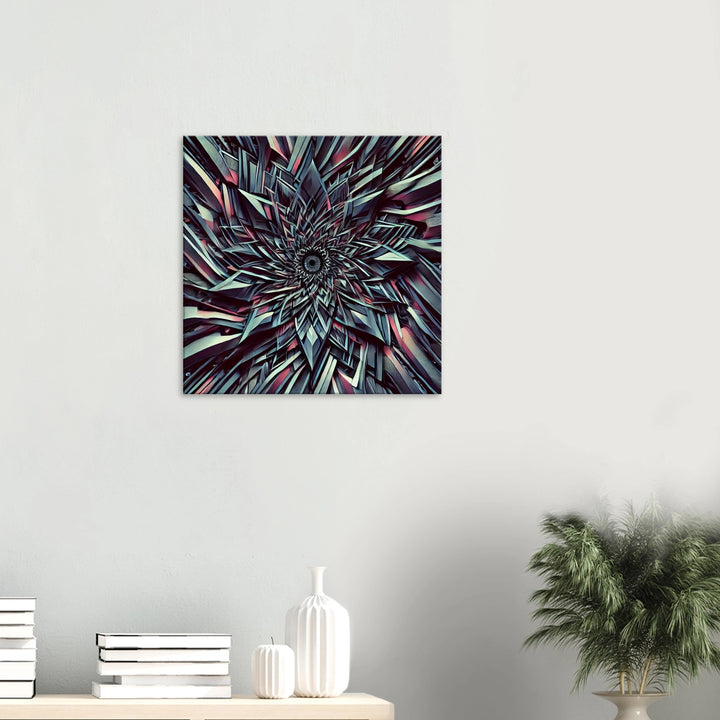 Metallic Star – Der Magnet deiner Gedanken - Simpls space print-Print Material