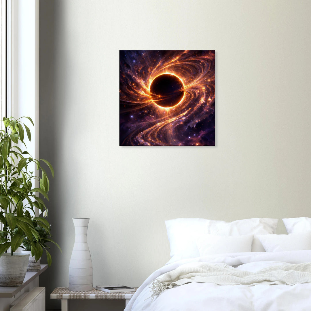 Eclipse Ascension – Wo Dunkelheit zu Aufstieg wird - Simpls space print-Print Material