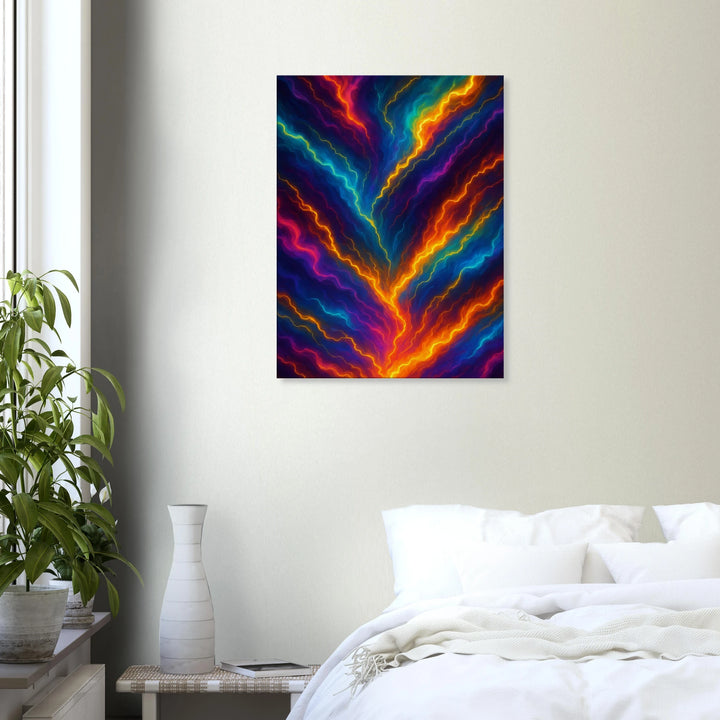 Chroma Storm – Wenn Farben zu Blitzen werden - Simpls space print - Print Material