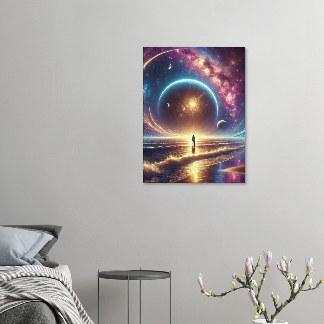 Oceans Deep – Am Ufer der Unendlichkeit - Simpls space print-Print Material