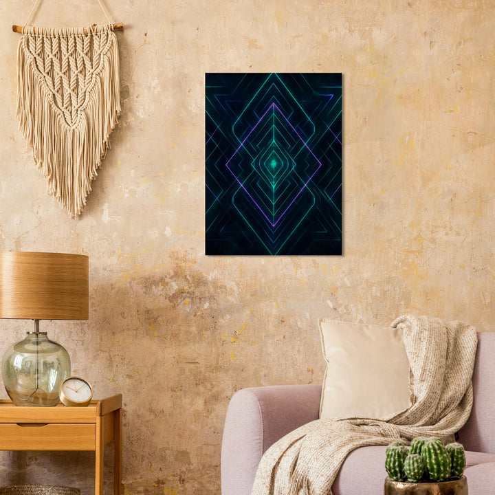 Quantum Veil - Simpls space print - Print Material