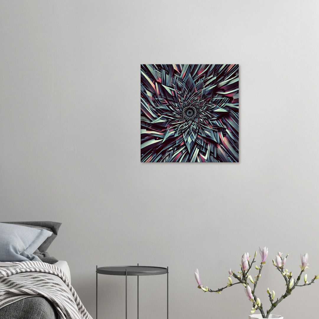 Metallic Star – Der Magnet deiner Gedanken - Simpls space print-Print Material