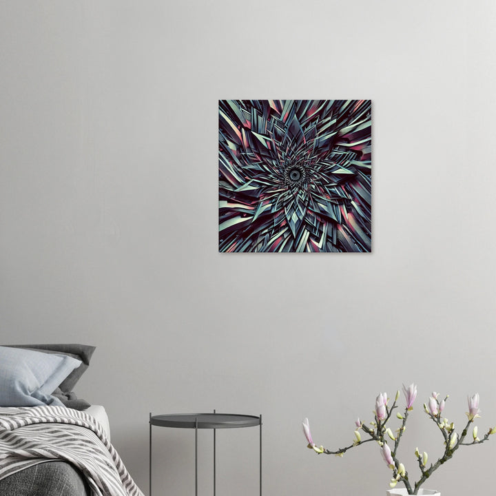 Metallic Star – Der Magnet deiner Gedanken - Simpls space print-Print Material
