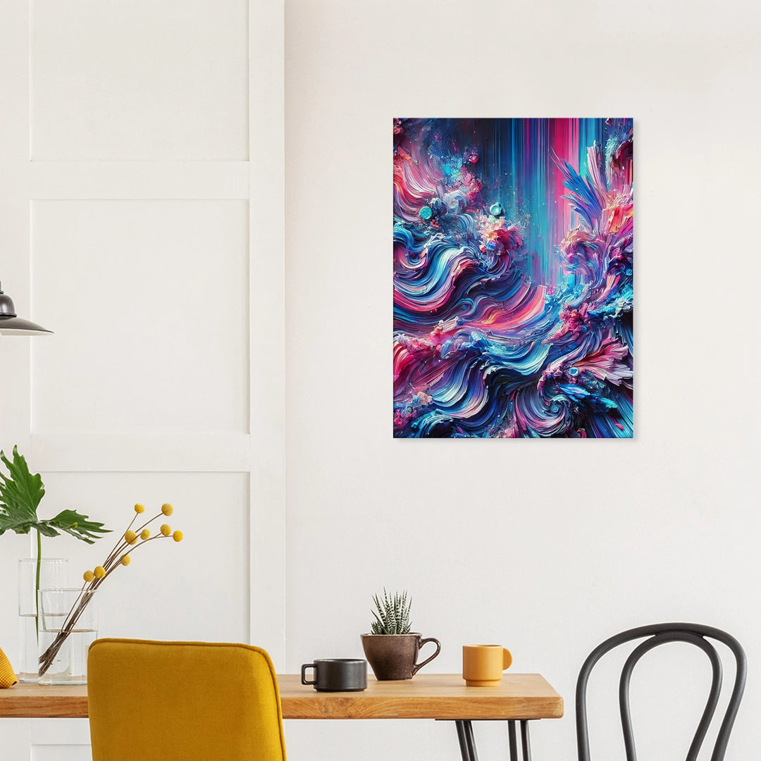 Bluerose – Wenn Farbe zur Seele wird - Simpls space print-Print Material