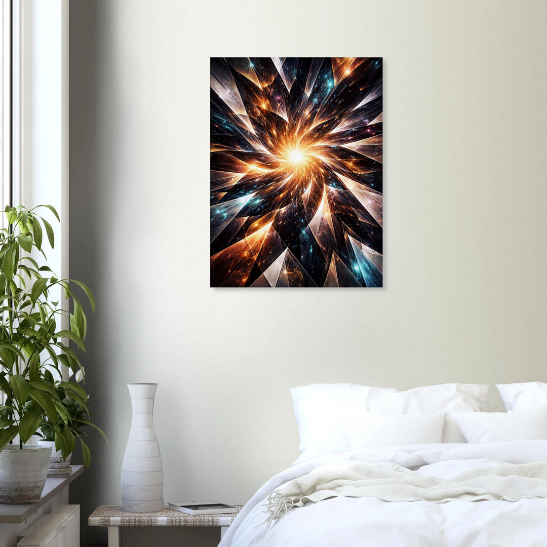 Fragmented Flow – Wenn Brüche zu Bewegung werden - Simpls space print-Print Material