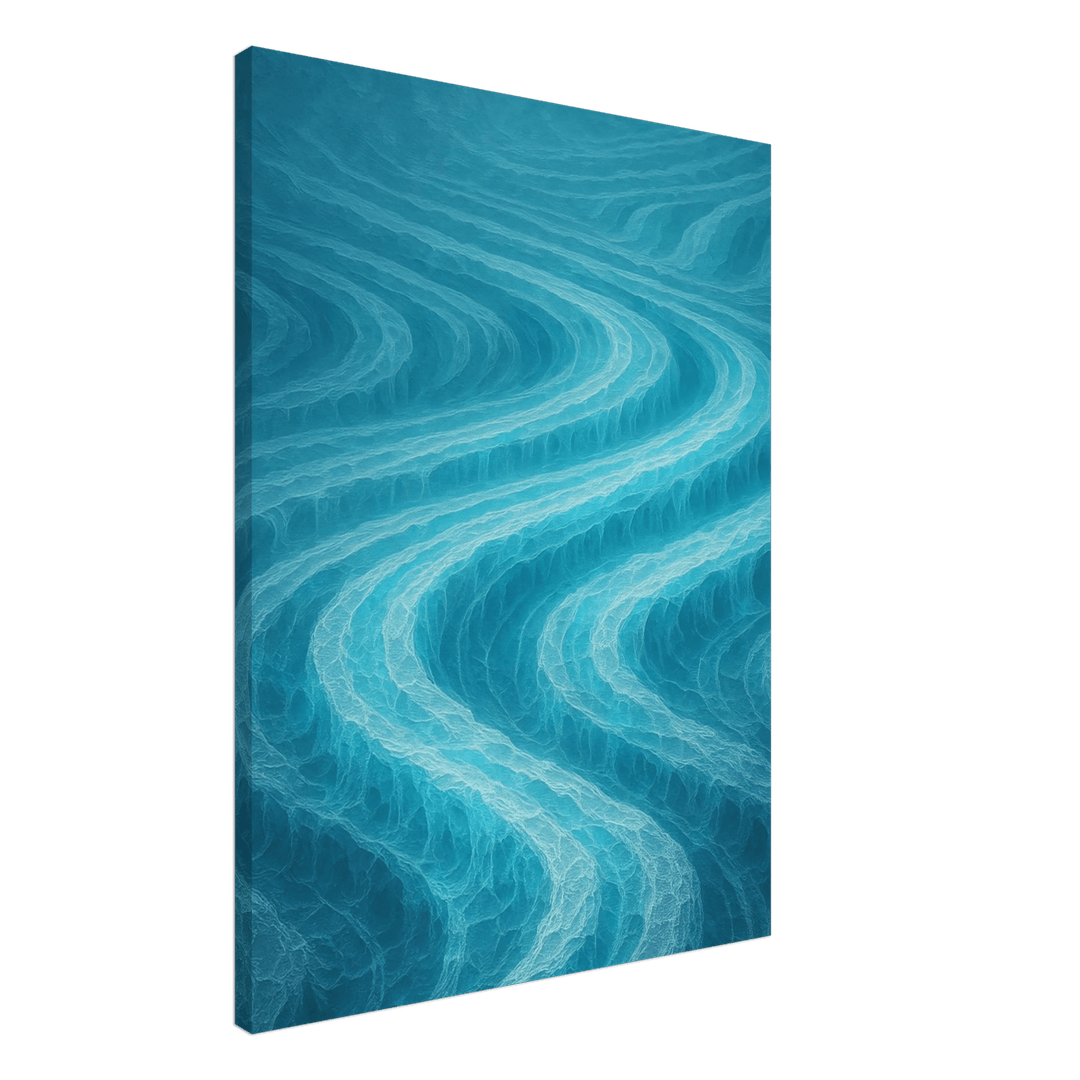 Glacial Pulse - Simpls space print - Print Material