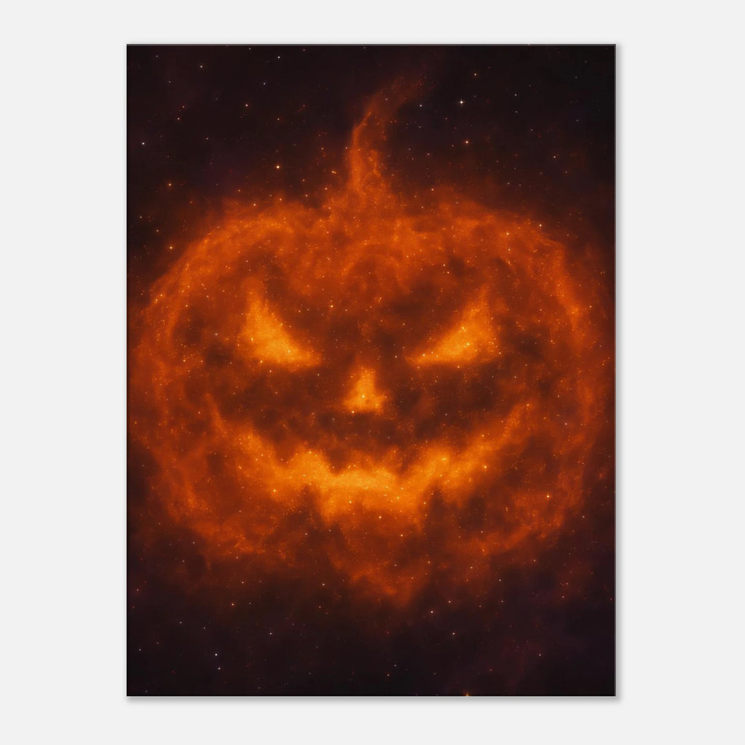Pumpkin Nebula - Halloween - Simpls space print - Print Material