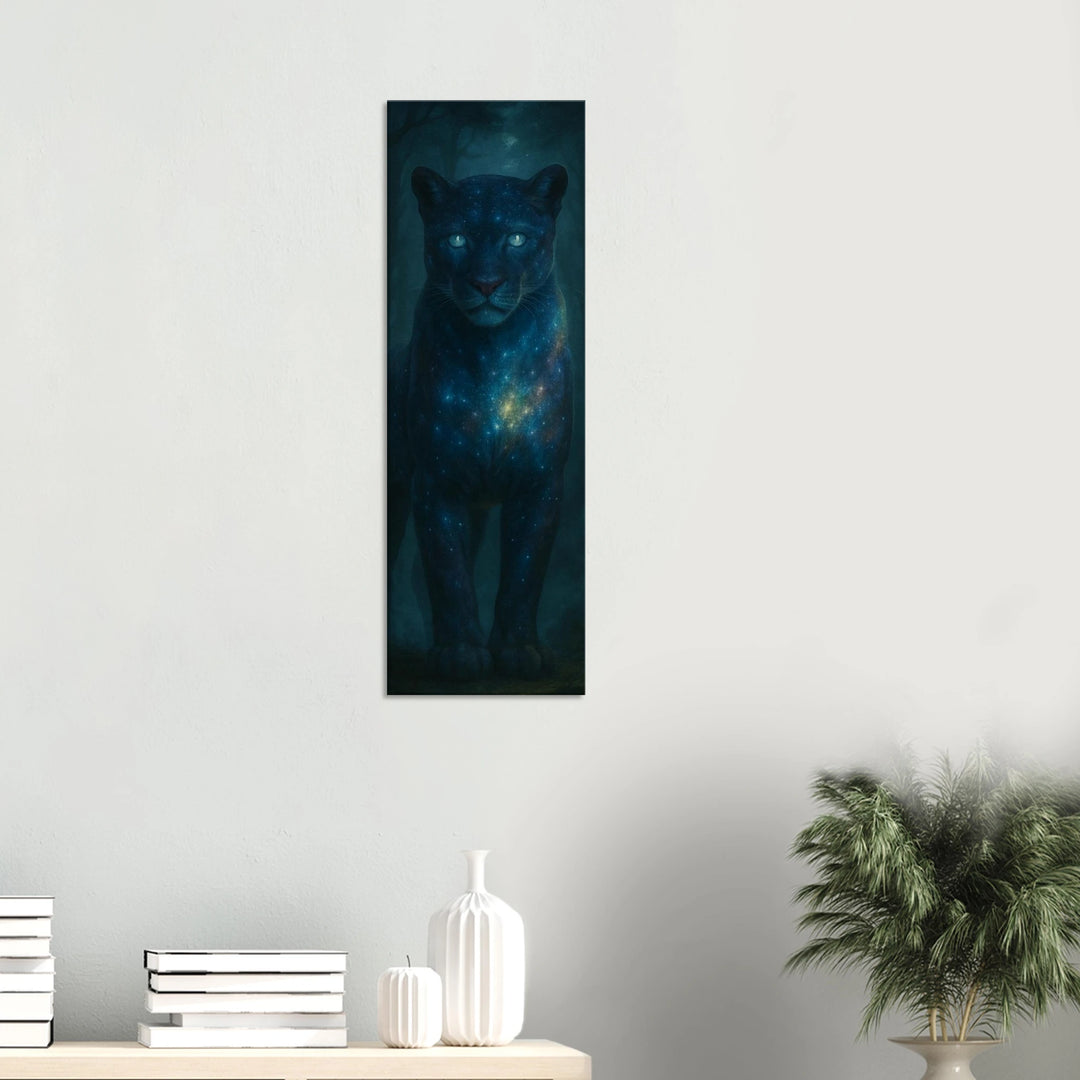 Astral Panther - Leinwand - Simpls space print - Print Material