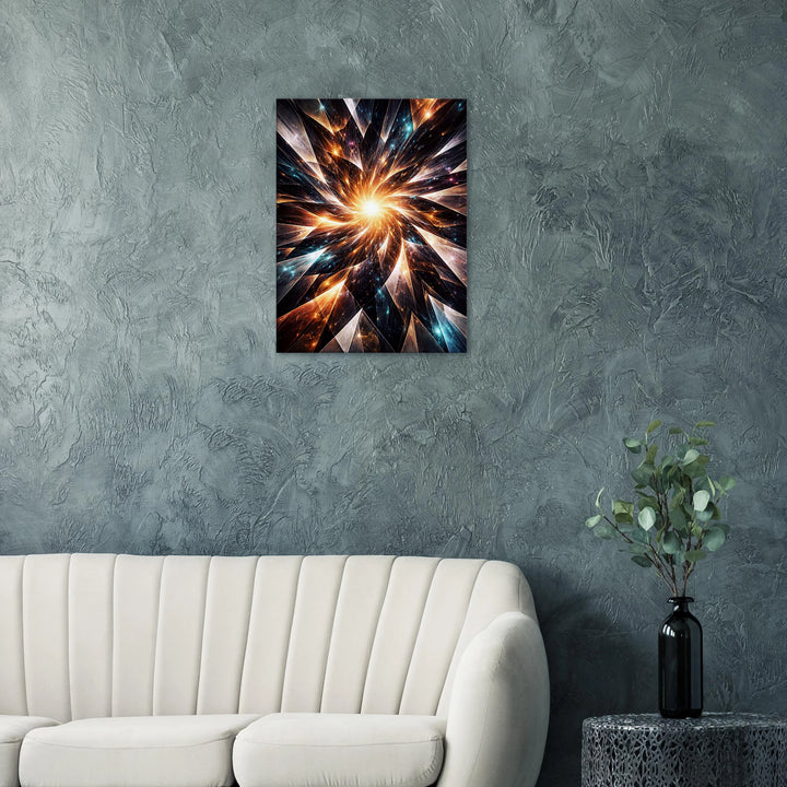 Fragmented Flow – Wenn Brüche zu Bewegung werden - Simpls space print-Print Material