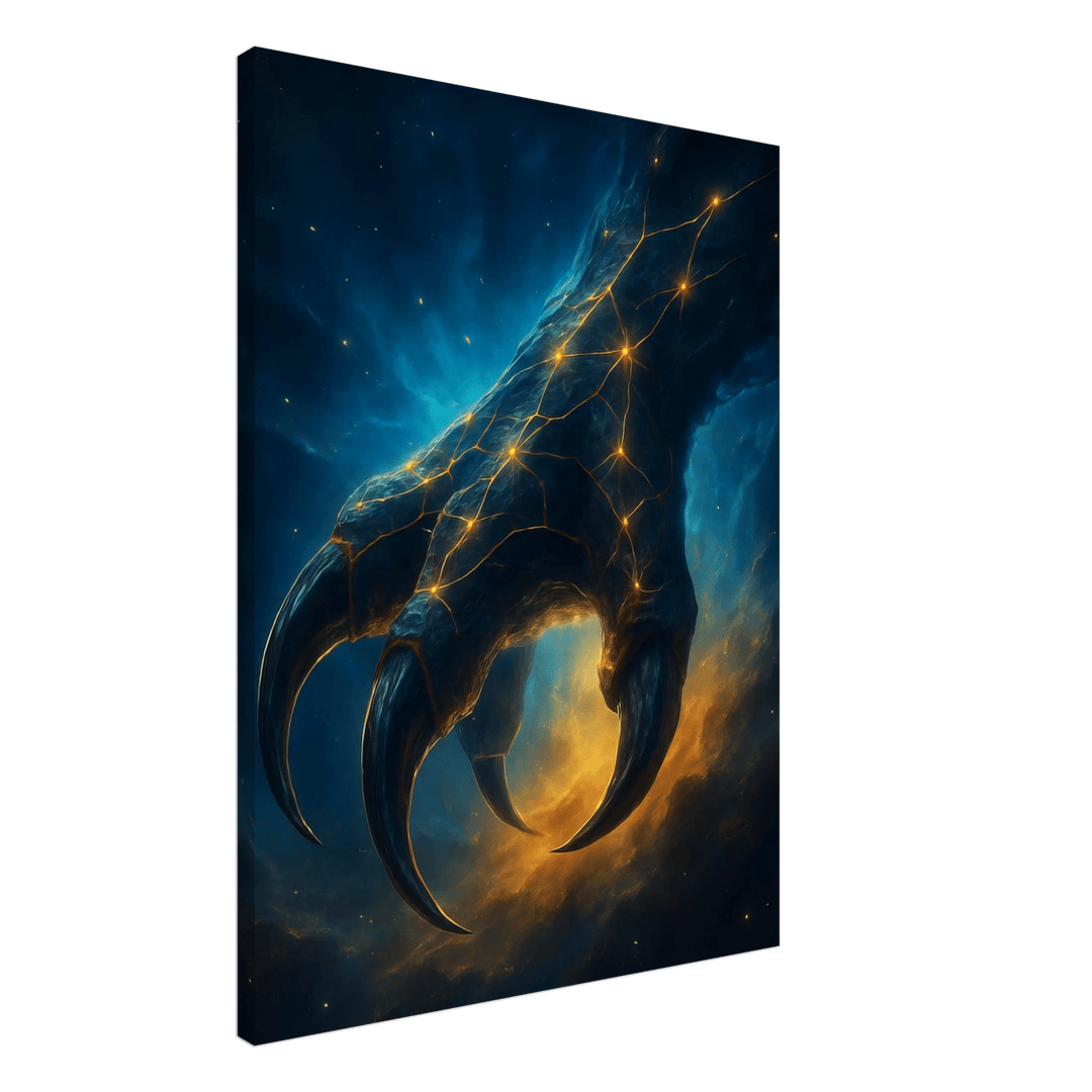 Celestial Claw – Die Kraft der Sterne in ihrer wildesten Form - Simpls space print - Print Material