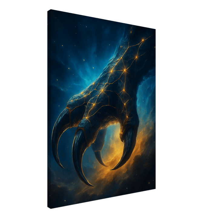 Celestial Claw – Die Kraft der Sterne in ihrer wildesten Form - Simpls space print - Print Material