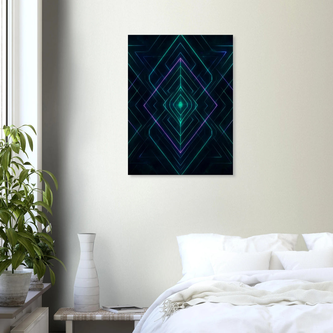 Quantum Veil - Simpls space print - Print Material