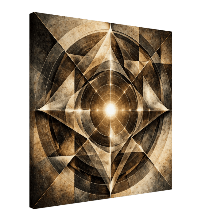 Form Before Meaning – Die stille Wahrheit der Ordnung - Simpls space print - Print Material