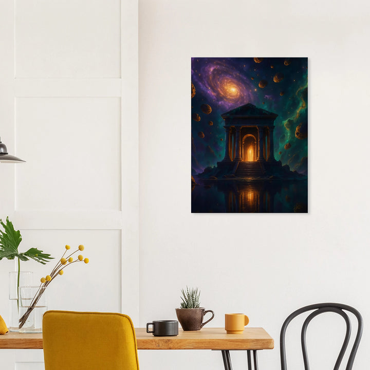 Deep Horizon – Das Tor zu deiner inneren Galaxie - Simpls space print-Print Material