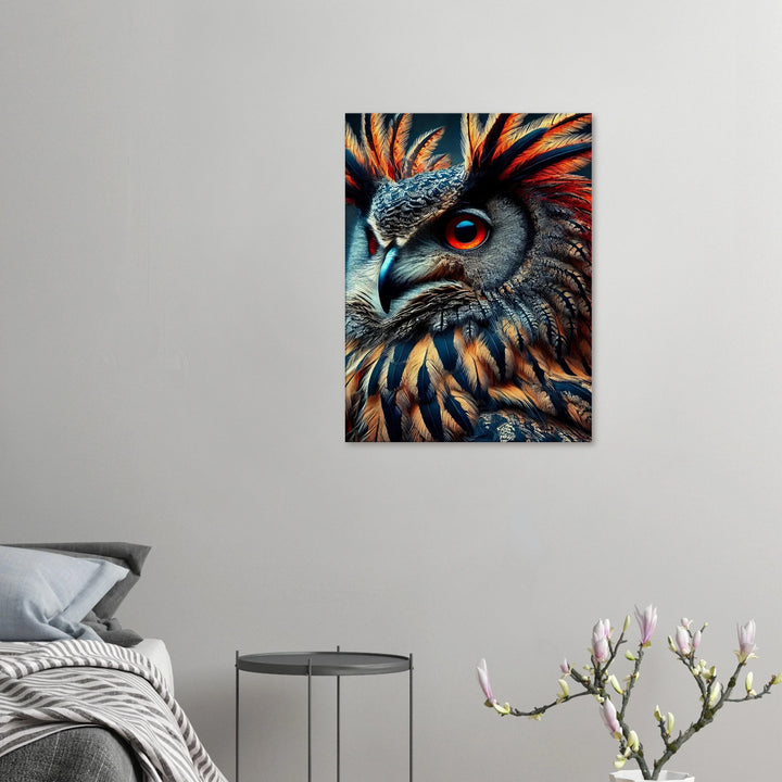 Der Uhu - Simpls space print-Print Material