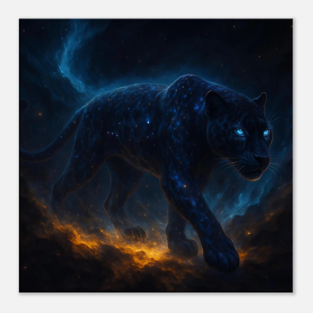 Galactic Prowler – Der stille Jäger zwischen den Sternen - Simpls space print - Print Material