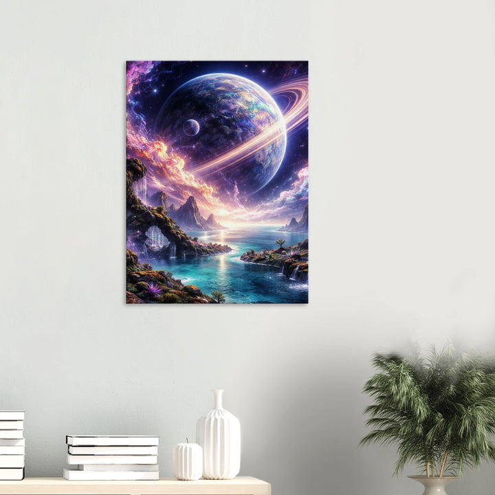 Lucid Orbit – Wo Träume den Kosmos berühren - Simpls space print-Print Material