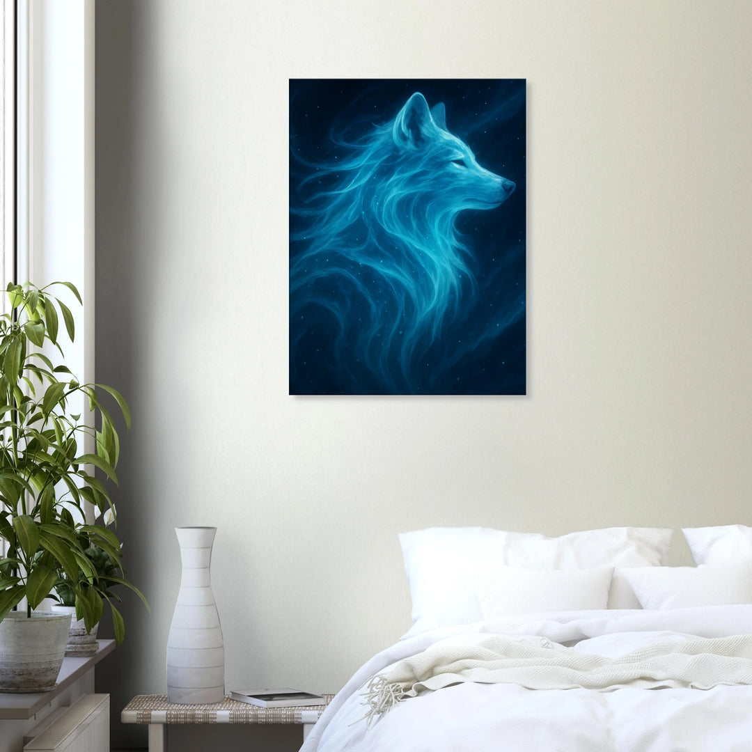 Lunar Howl - Simpls space print - Print Material