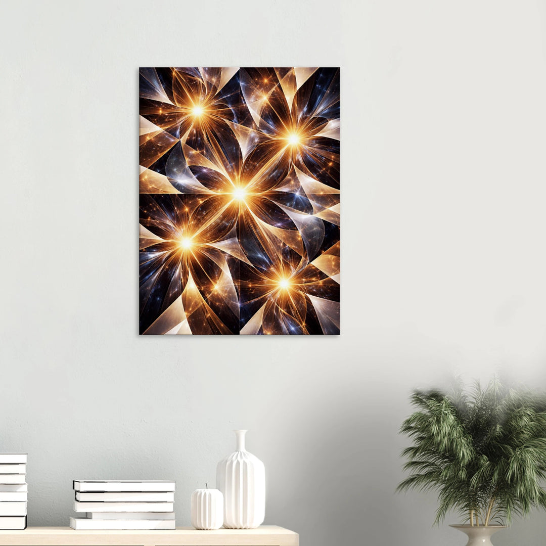 Kaleido Form – Das Licht deiner innersten Muster - Simpls space print - Print Material