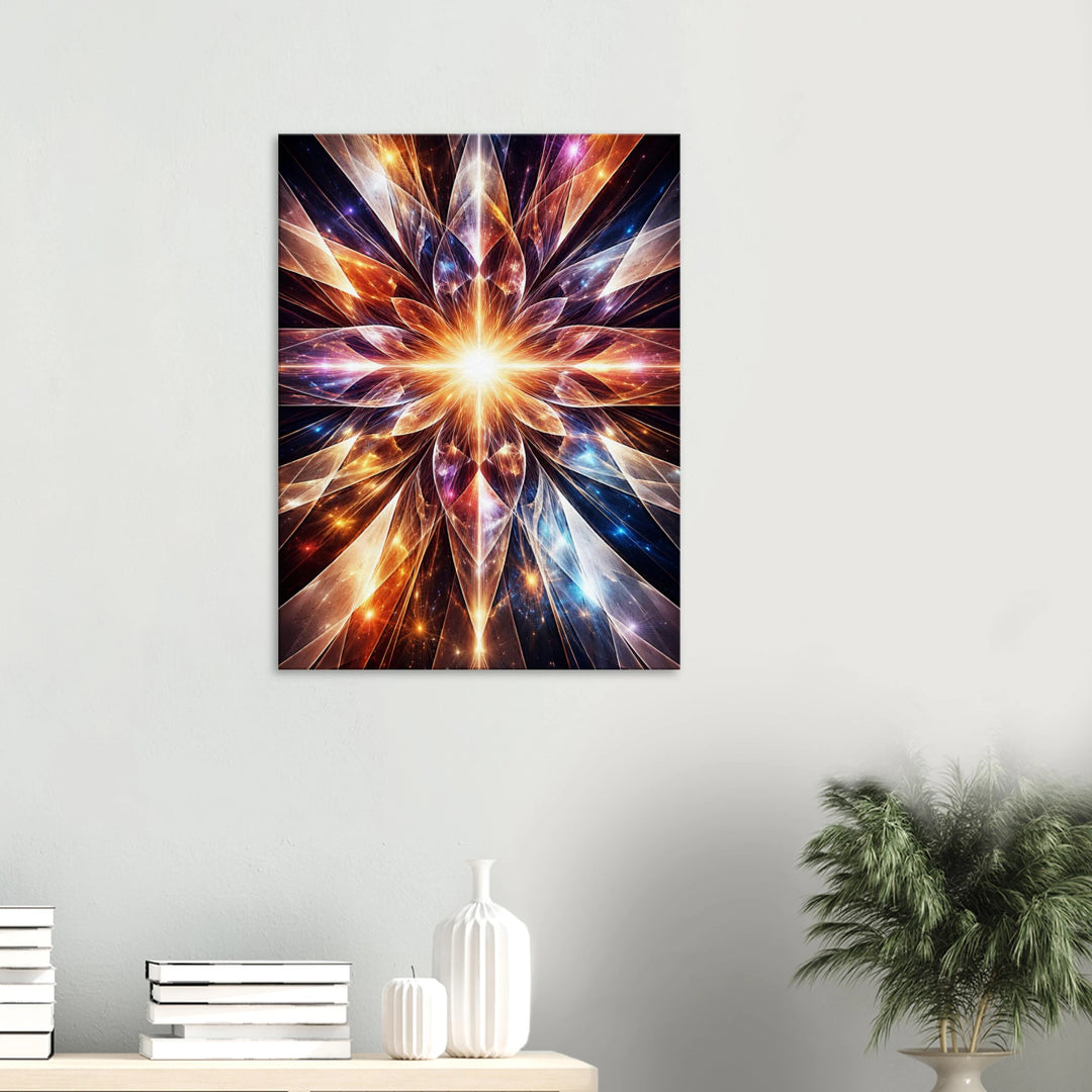 Axis Bloom – Der Moment, in dem alles zusammenfindet - Simpls space print - Print Material