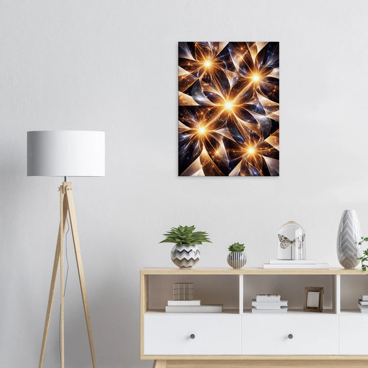 Kaleido Form – Das Licht deiner innersten Muster - Simpls space print-Print Material