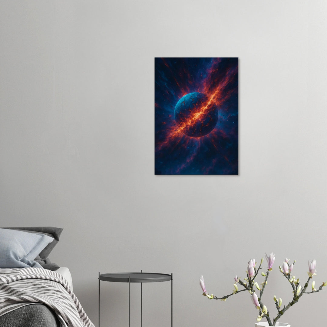 Zero Point - Leinwand - Simpls space print - Print Material