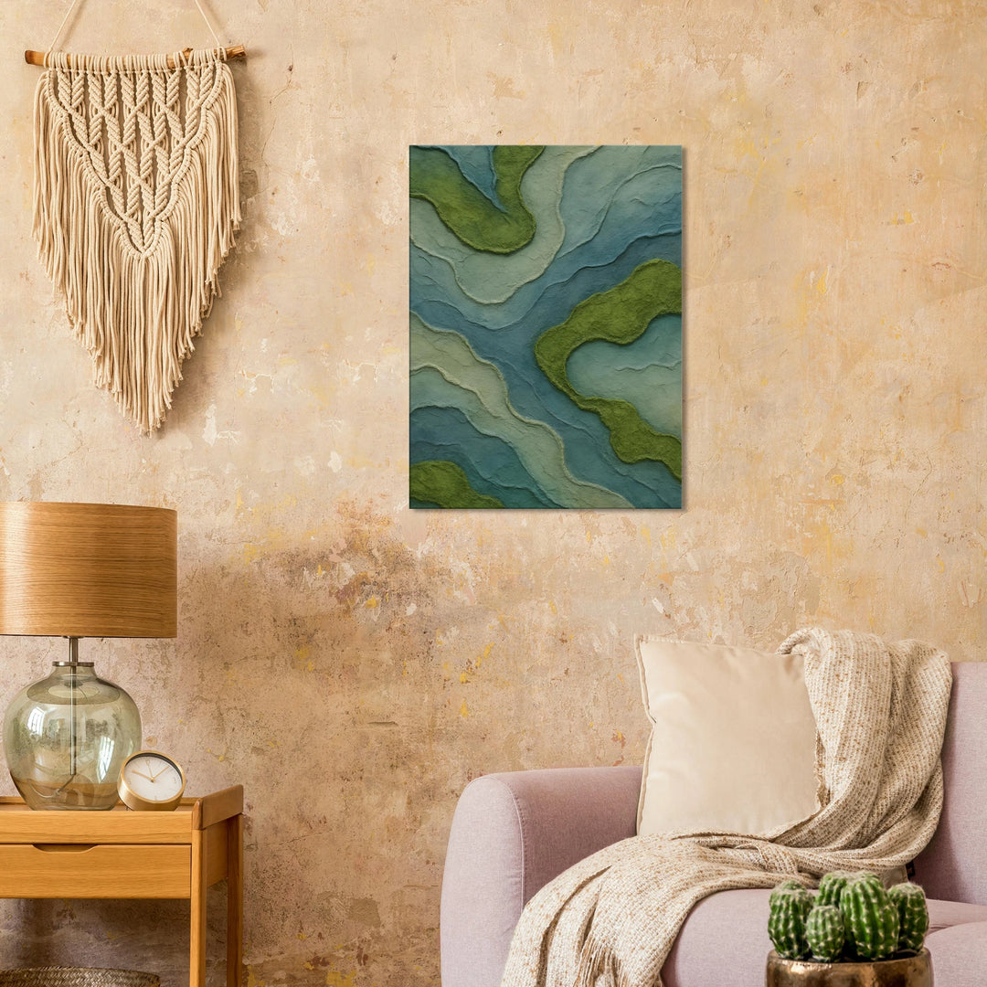 Natur Skin – die sanfte Haut der Erde - Simpls space print-Print Material