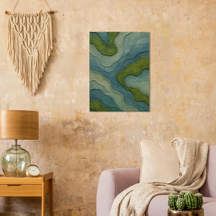 Natur Skin – die sanfte Haut der Erde - Simpls space print-Print Material