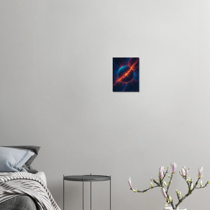 Zero Point - Leinwand - Simpls space print - Print Material