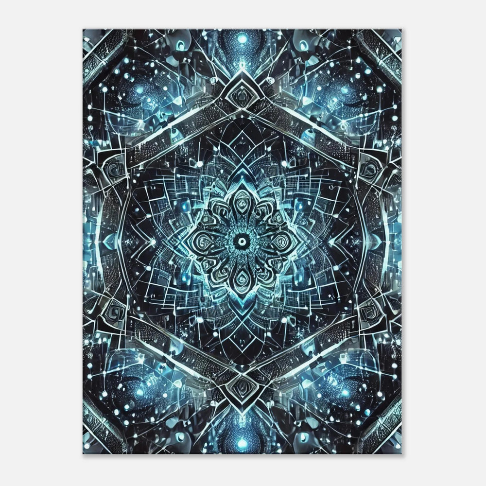 Sacred Symmetry - Simpls space print - Print Material