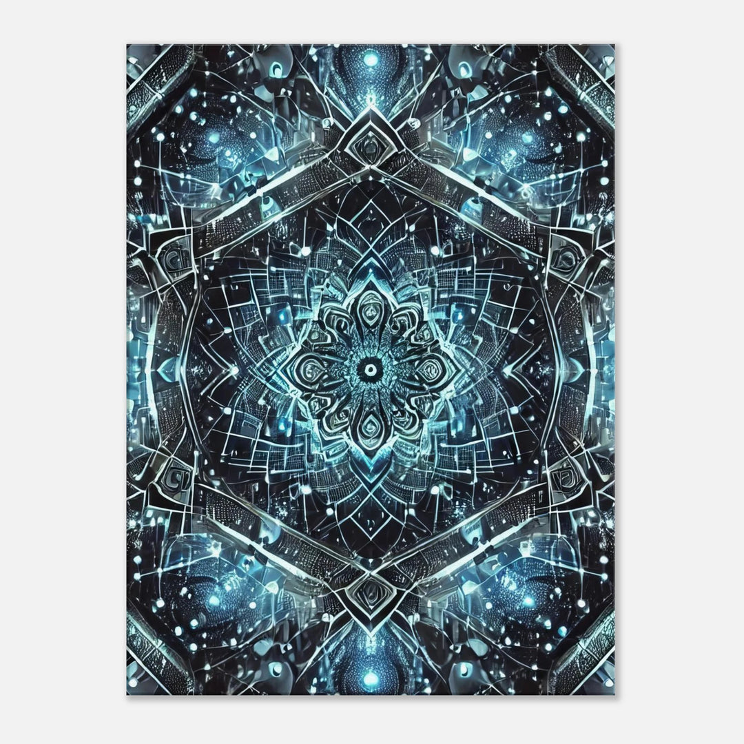 Sacred Symmetry - Simpls space print - Print Material