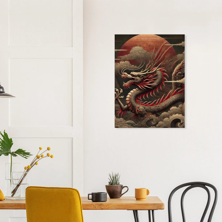Asia - dragon - Simpls space print - Print Material