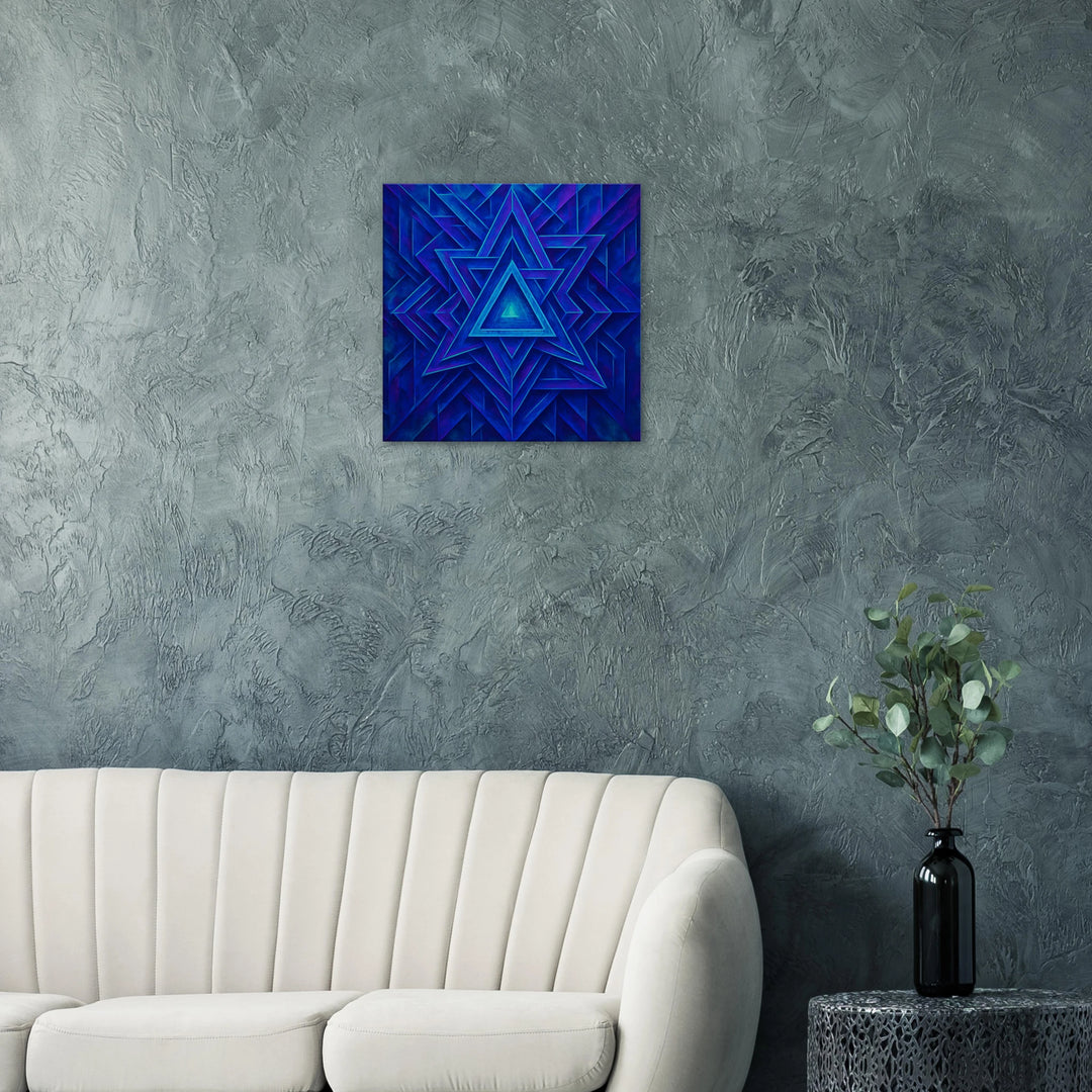 Frosty Gate – Das Tor zur stillen Tiefe - Simpls space print-Print Material