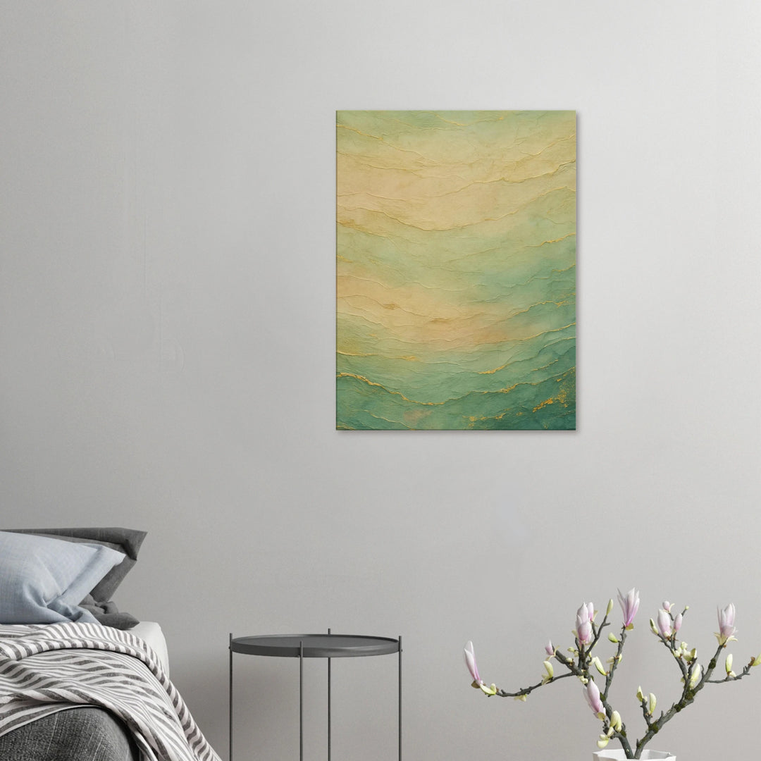 Healing Surface – wo sanfte Farben deine Seele streicheln - Simpls space print-Print Material