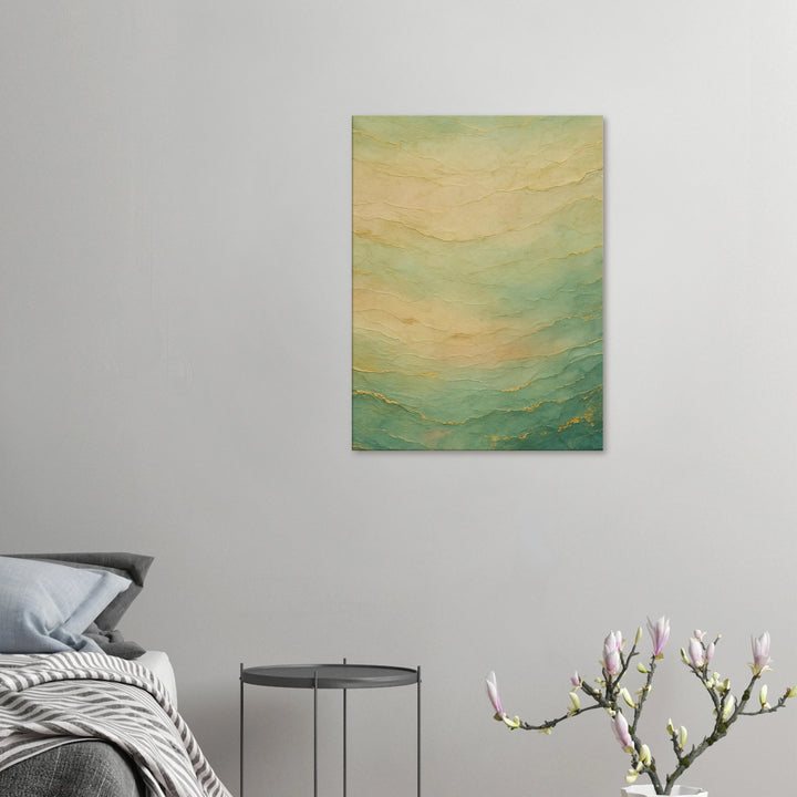 Healing Surface – wo sanfte Farben deine Seele streicheln - Simpls space print-Print Material