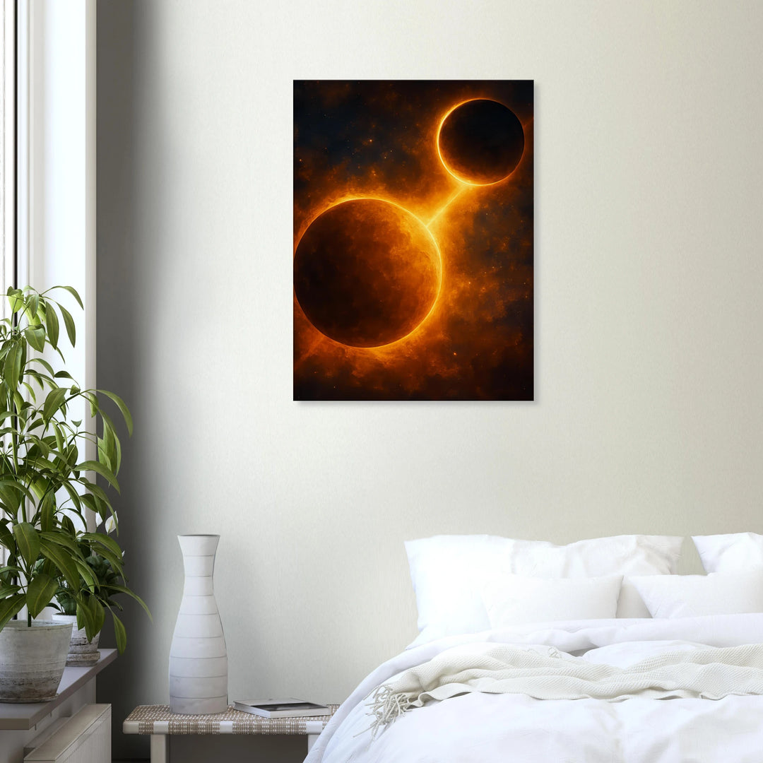 Golden Equinox - Simpls space print - Print Material