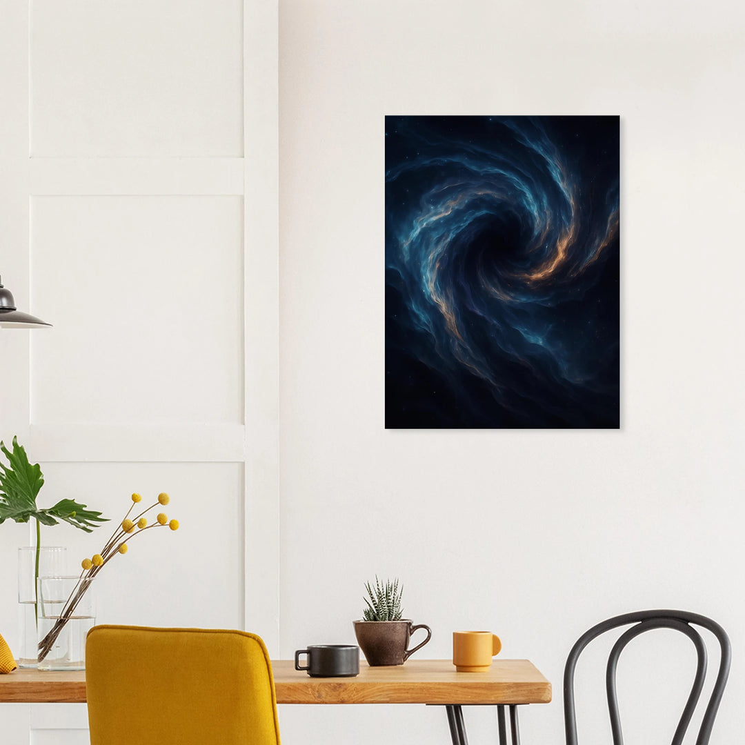 Dark Matter Waltz – Tanz der Unsichtbaren Kräfte - Simpls space print-Print Material